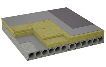 considerations of Stone House flat roofing insulation
